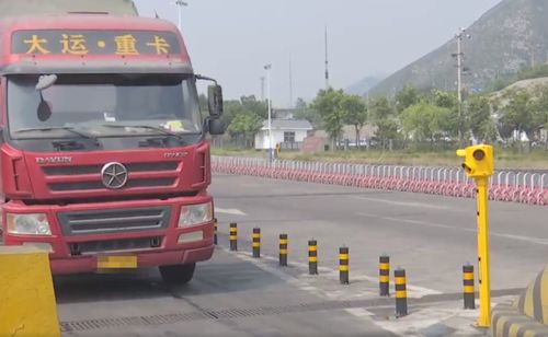 韩城 启用交通新设备 开创全省开放性公路etc货车不停车缴费新模式